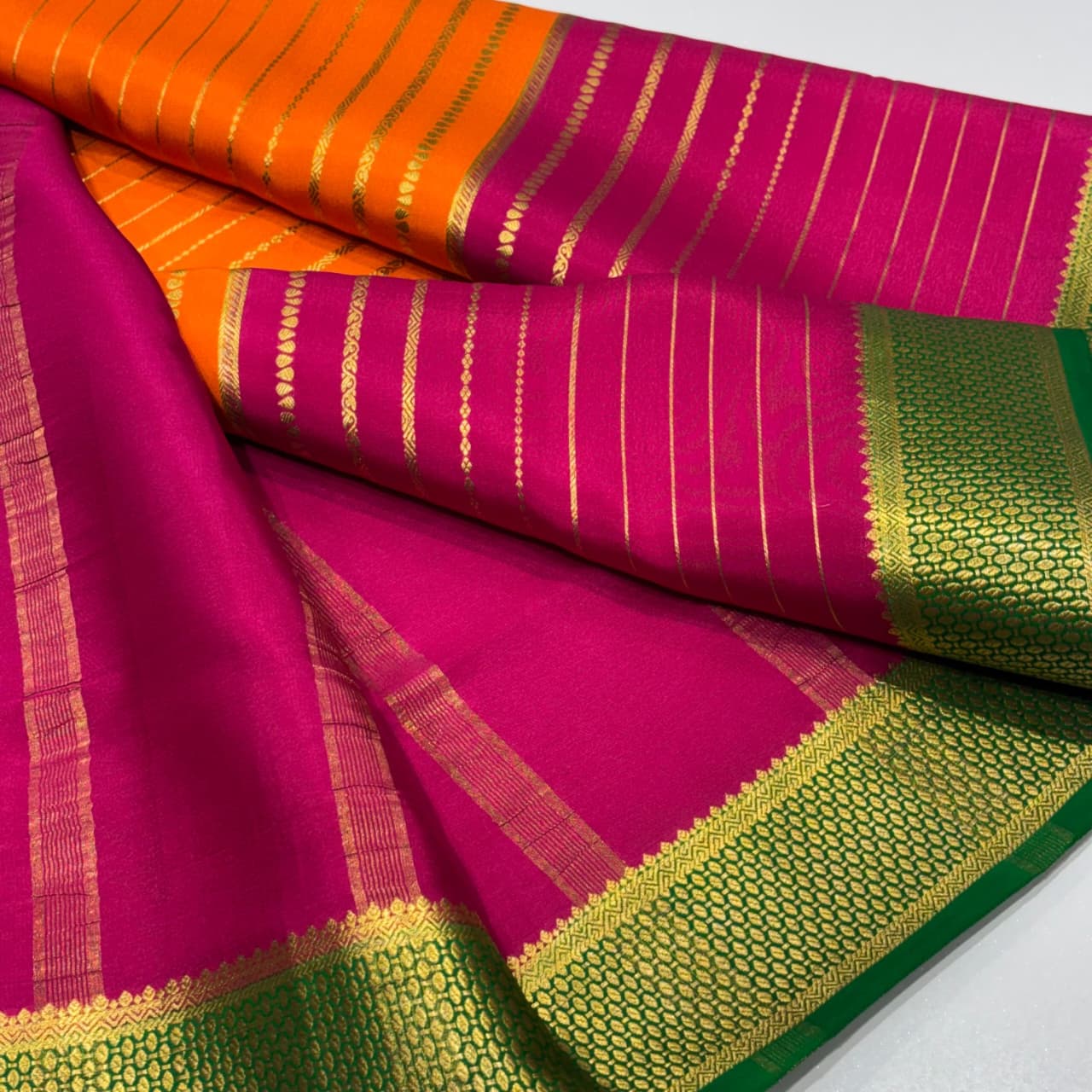 Pure Mysore Silk Saree