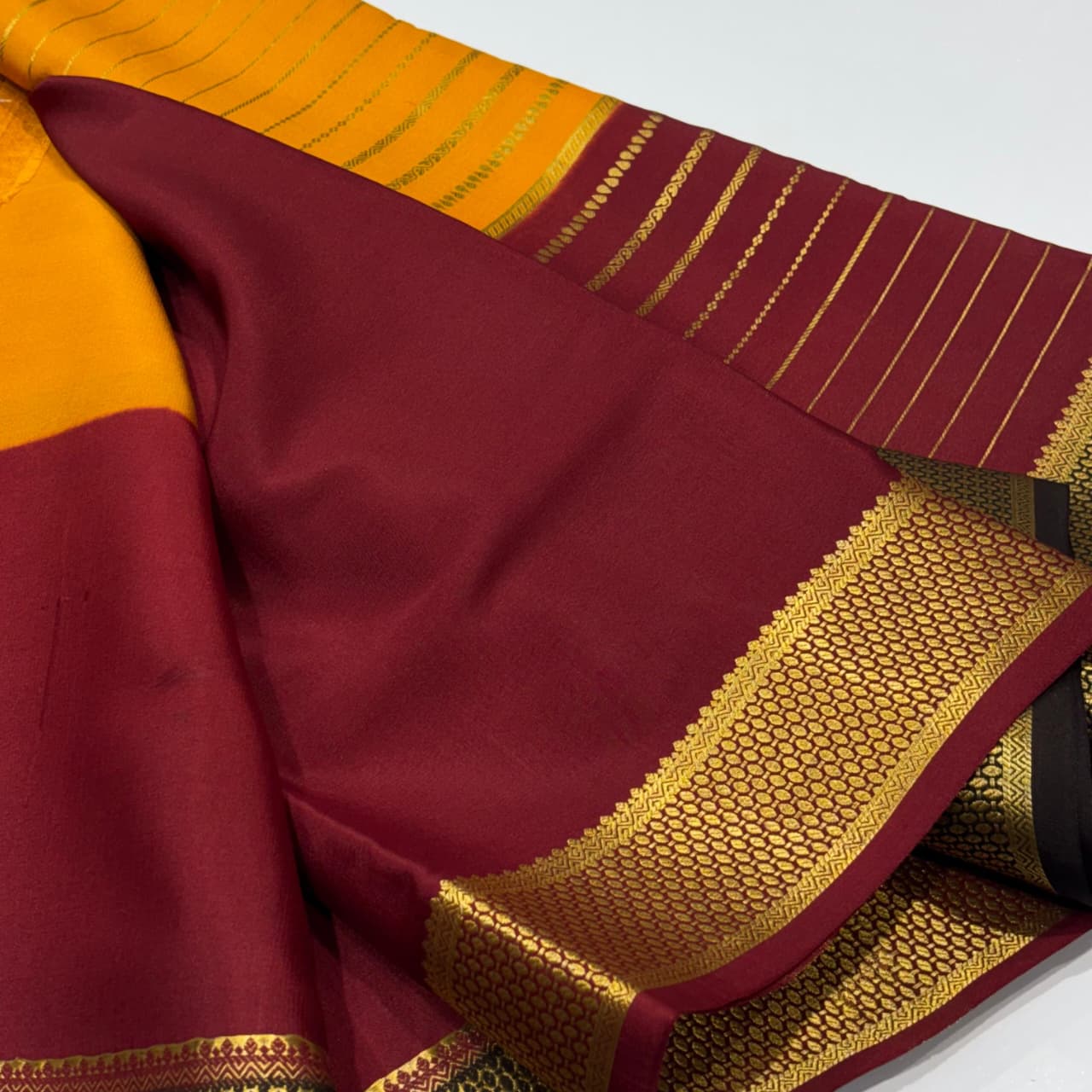 Pure Mysore Silk Saree