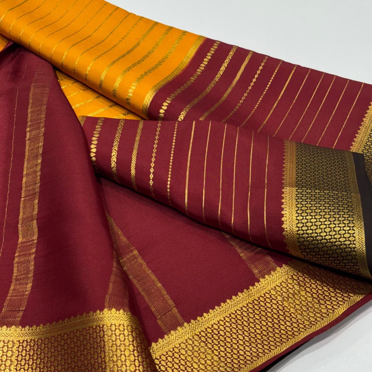 Pure Mysore Silk Saree