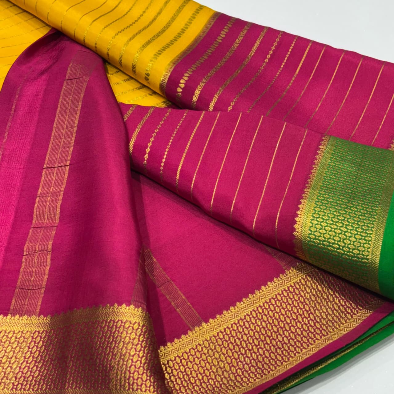 Pure Mysore Silk Saree