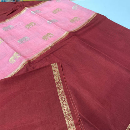 Designer Mysore Crepe Saree