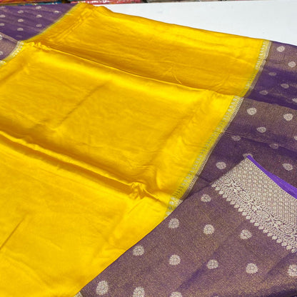 Designer Mysore Crepe Saree