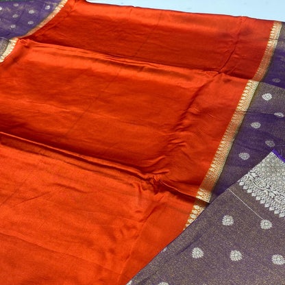Designer Mysore Crepe Saree