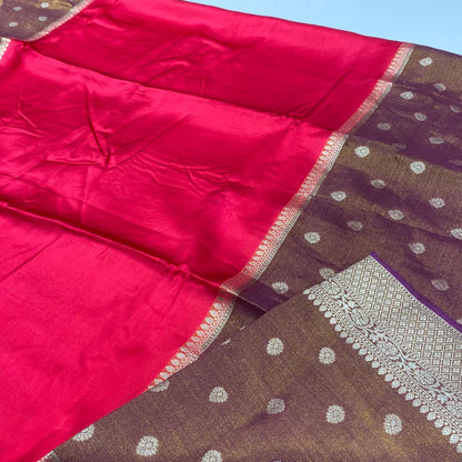 Designer Mysore Crepe Saree