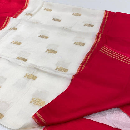 Designer Mysore Crepe Saree
