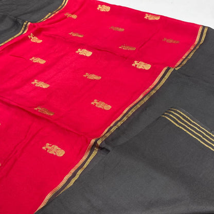 Designer Mysore Crepe Saree