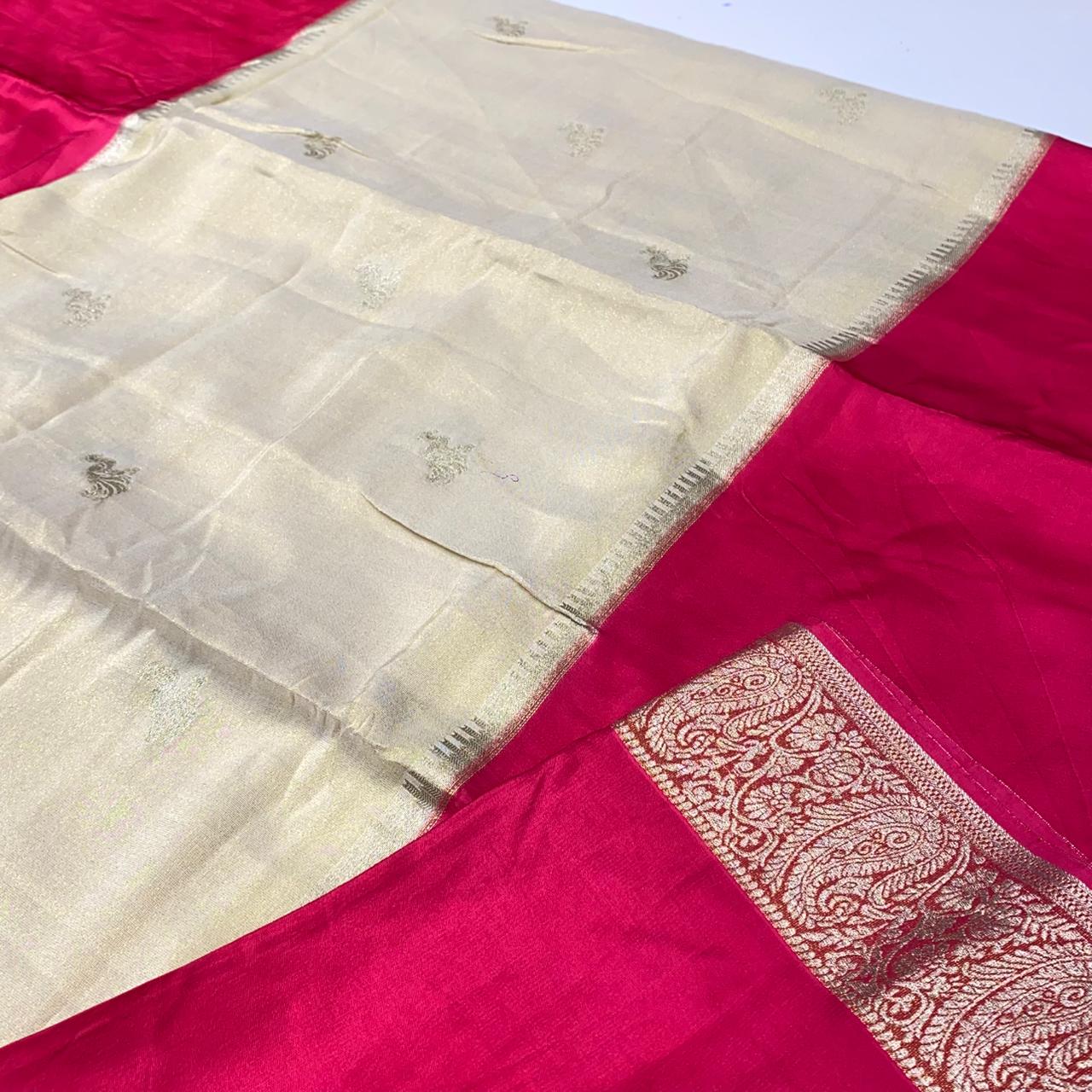 Designer Mysore Crepe Saree