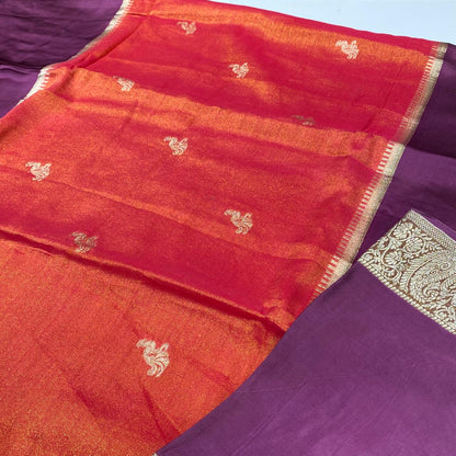 Designer Mysore Crepe Saree