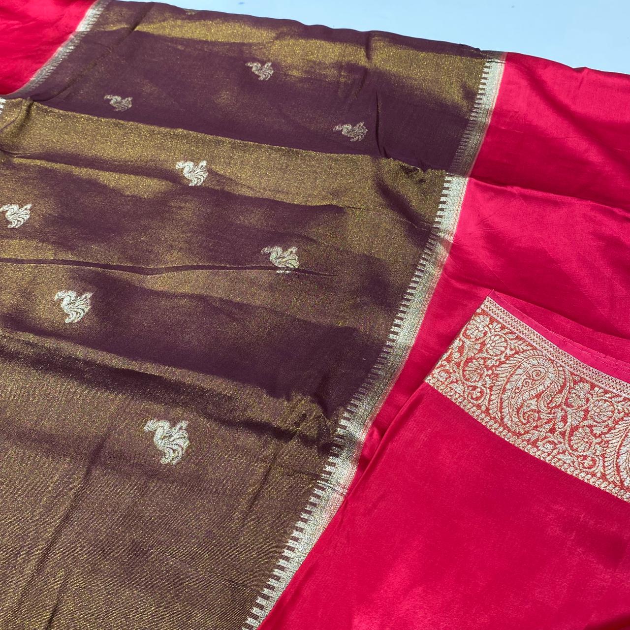 Designer Mysore Crepe Saree