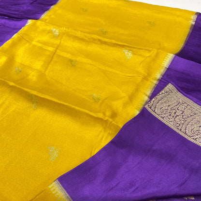 Designer Mysore Crepe Saree
