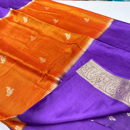Designer Mysore Crepe Saree