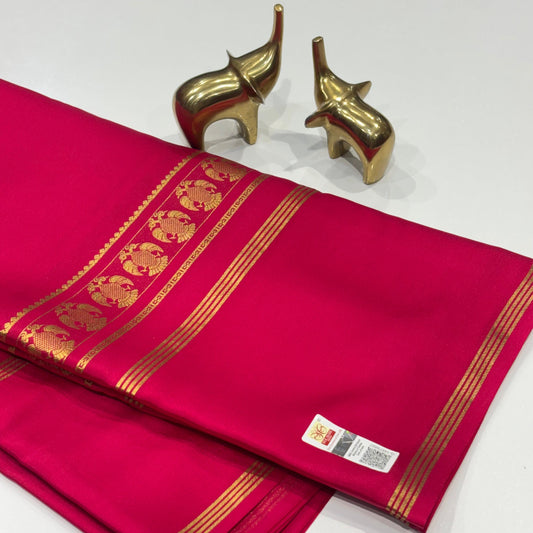 Pure Mysore Silk Saree