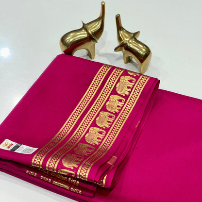 Pure Mysore Silk Saree