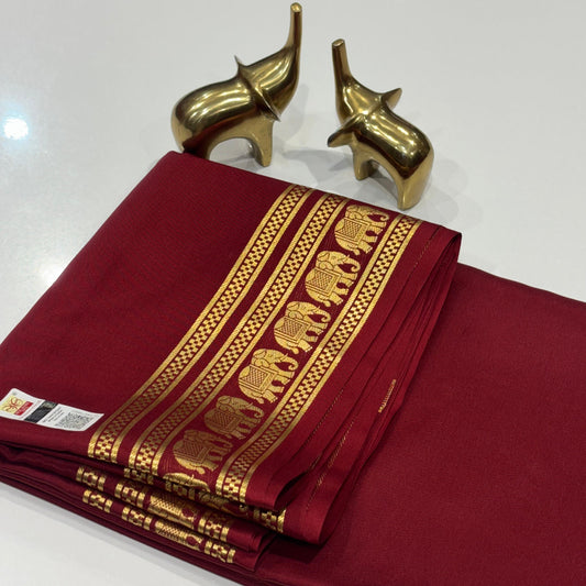 Pure Mysore Silk Saree