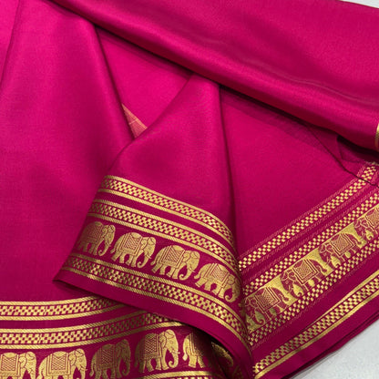 Pure Mysore Silk Saree