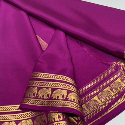 Pure Mysore Silk Saree