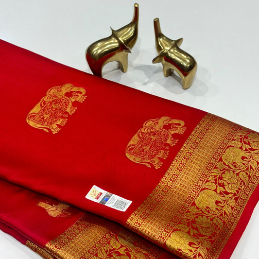 Pure Mysore Silk Saree