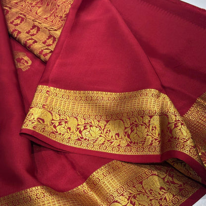 Pure Mysore Silk Saree