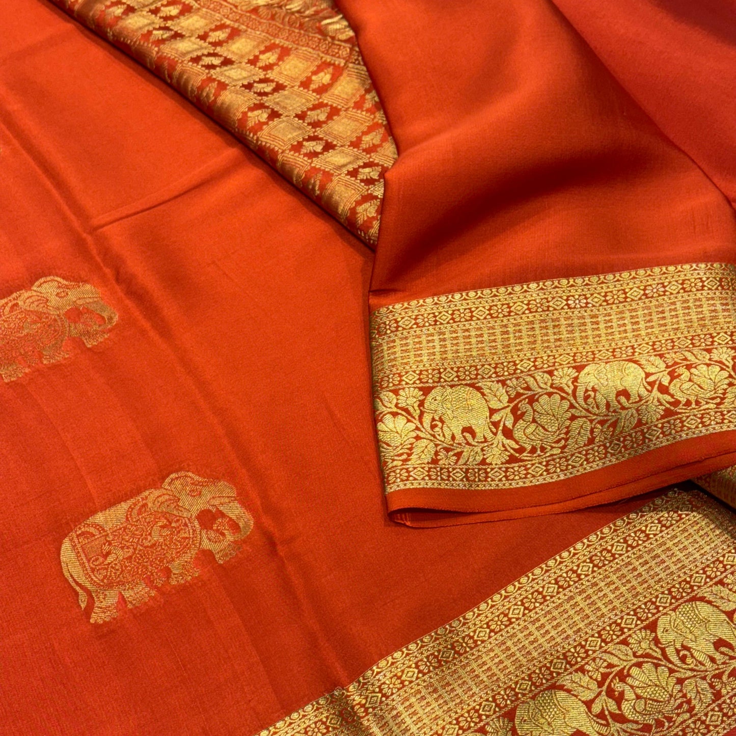 Pure Mysore Silk Saree