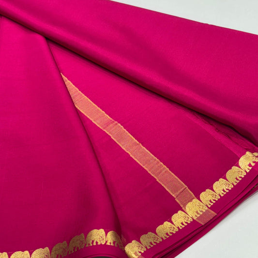 Pure Mysore Silk Saree