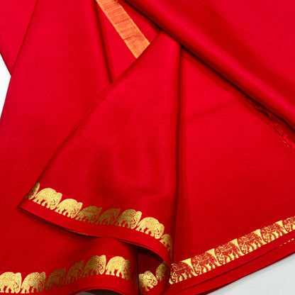 Pure Mysore Silk Saree