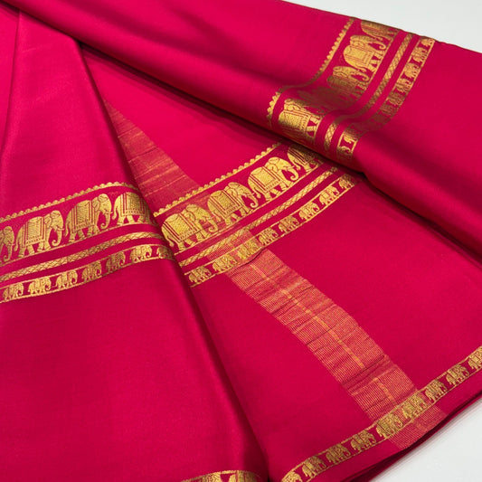 Pure Mysore Silk Saree