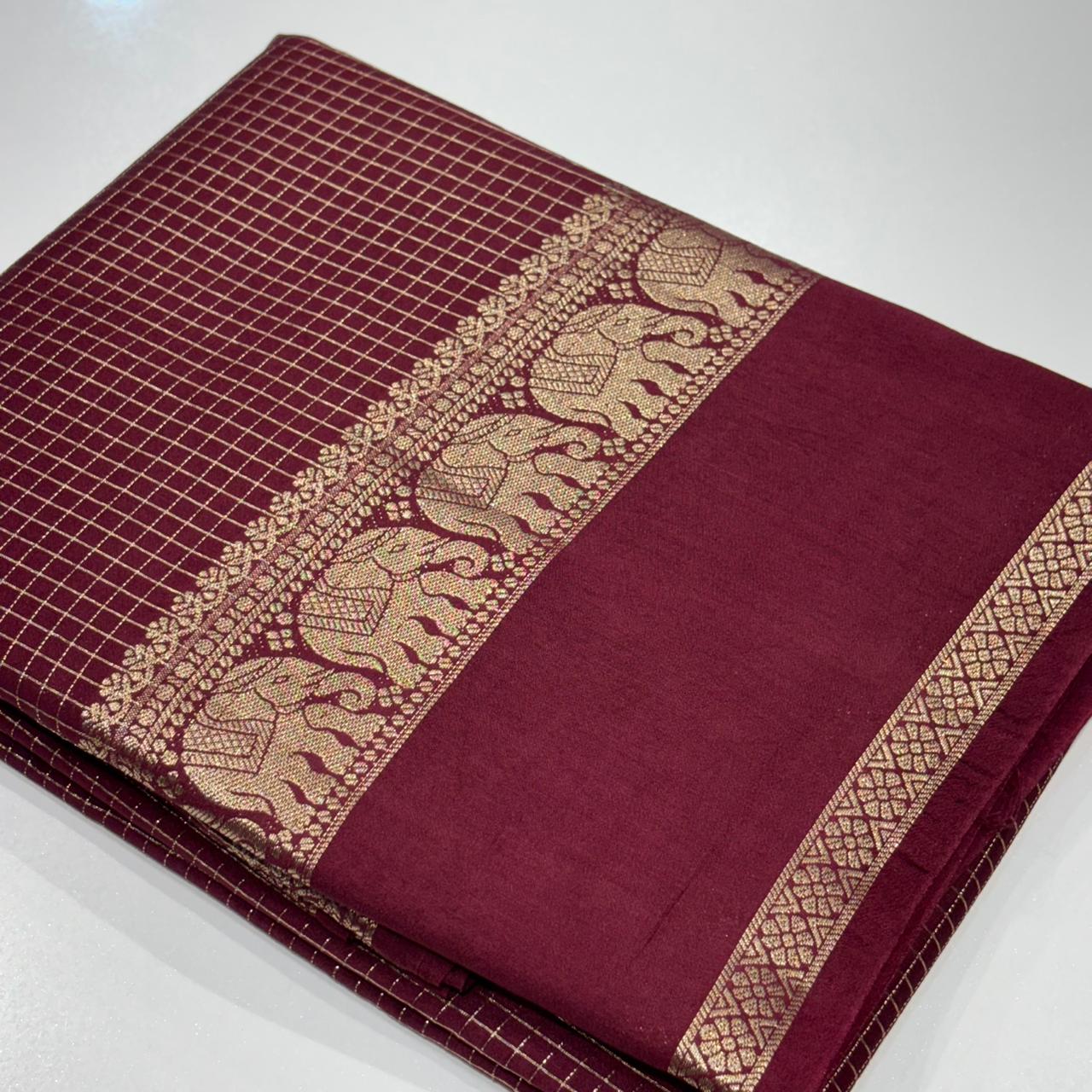 Chanderi Silk Cotton Saree