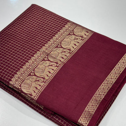 Chanderi Silk Cotton Saree