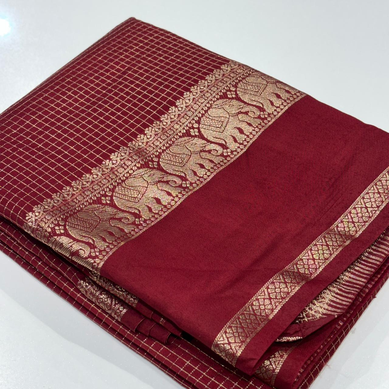 Chanderi Silk Cotton Saree