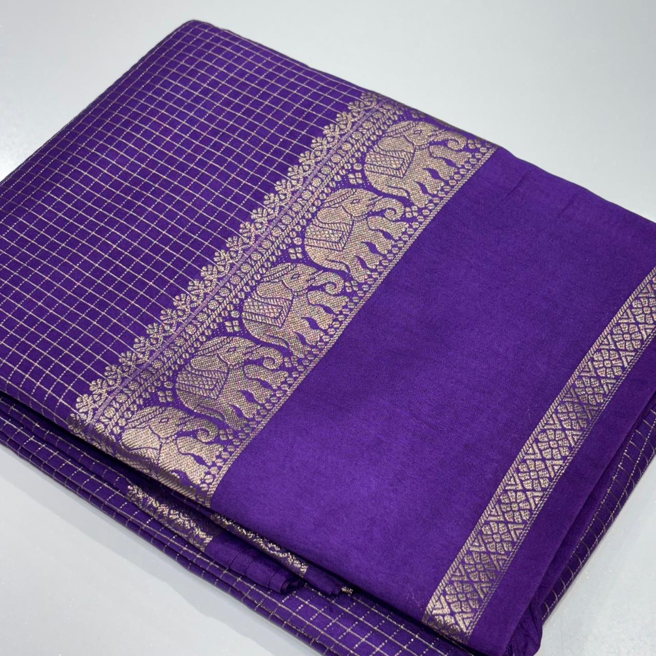 Chanderi Silk Cotton Saree