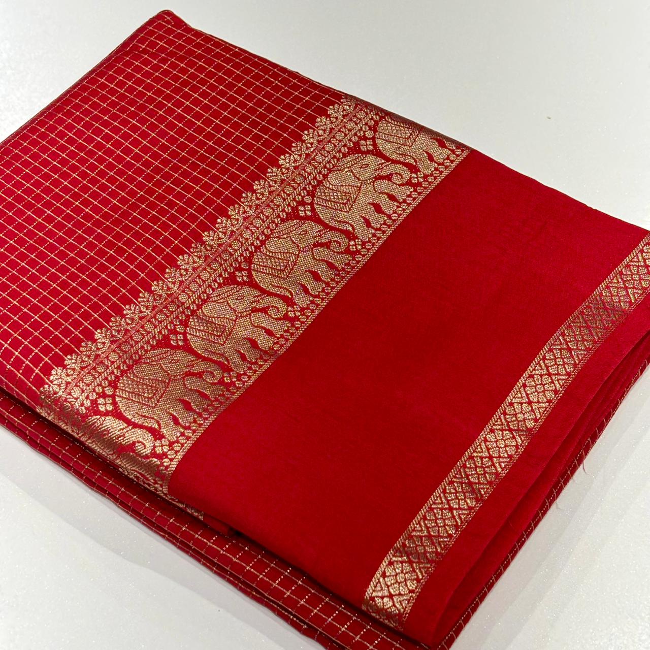 Chanderi Silk Cotton Saree
