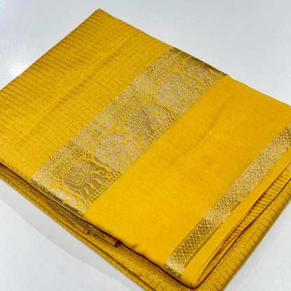 Chanderi Silk Cotton Saree