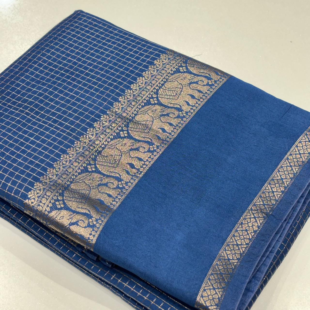 Chanderi Silk Cotton Saree