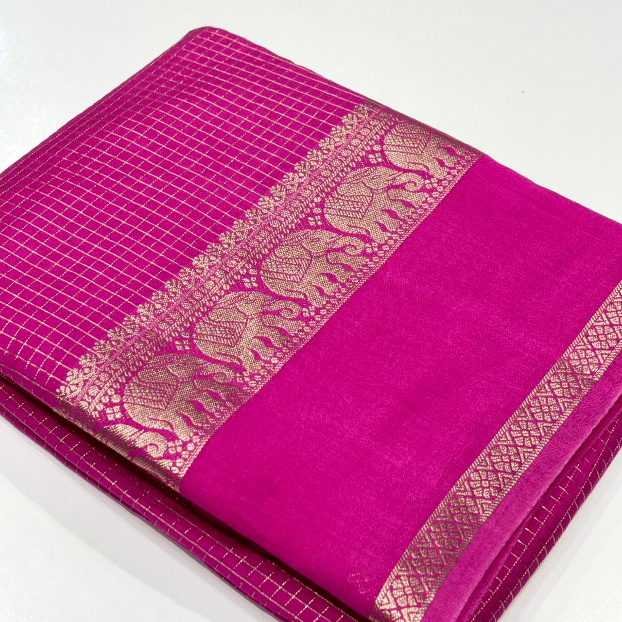 Chanderi Silk Cotton Saree