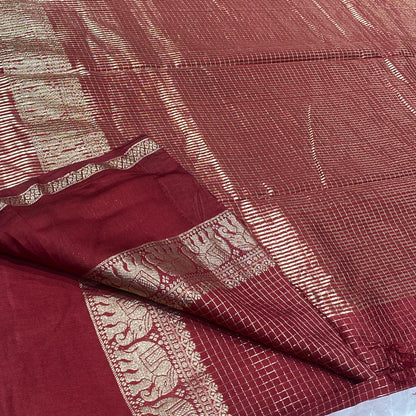 Chanderi Silk Cotton Saree