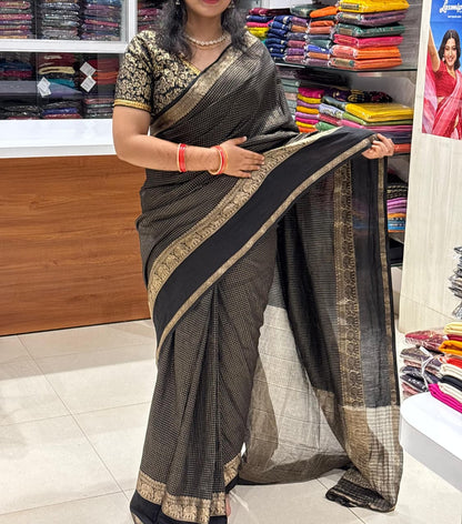 Chanderi Silk Cotton Saree