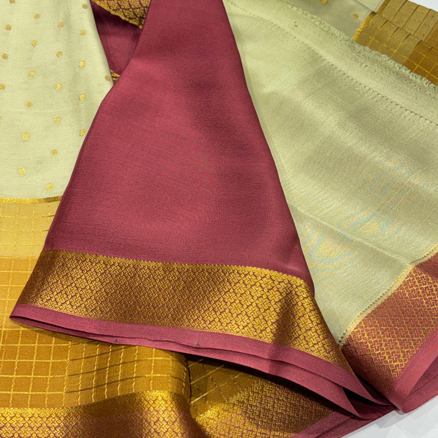 Pure Mysore Silk Saree