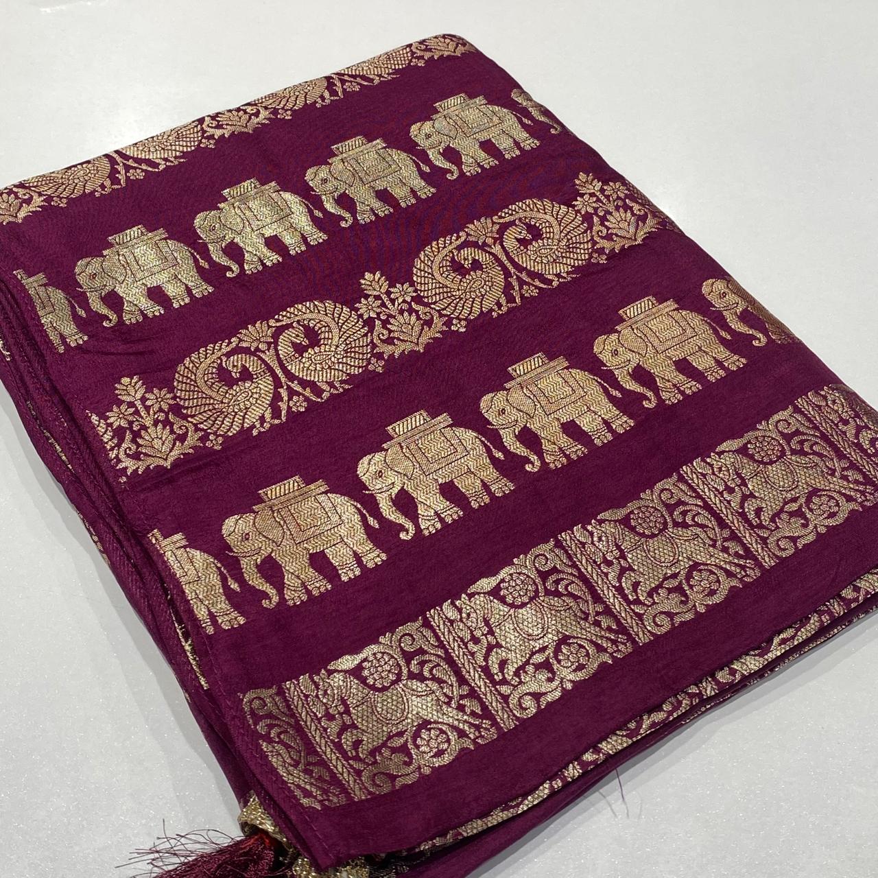 Banarasi Antique Zari Saree