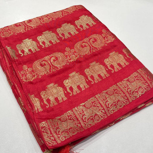 Banarasi Antique Zari Saree
