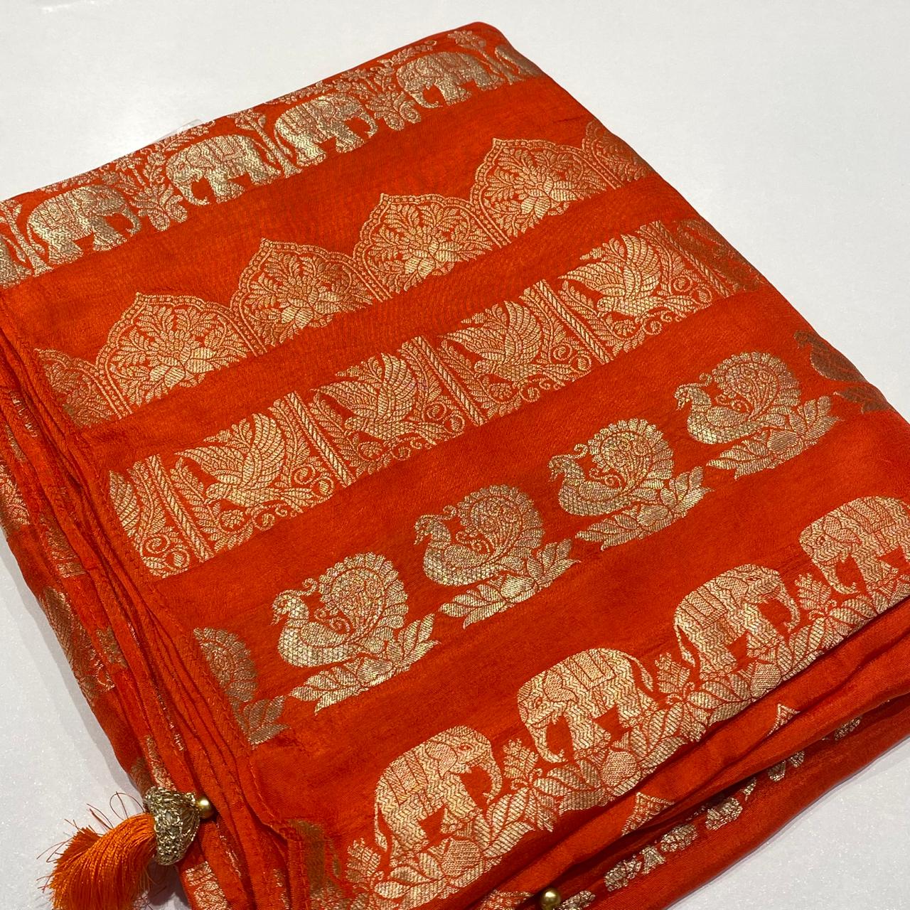 Banarasi Antique Zari Saree