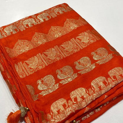 Banarasi Antique Zari Saree