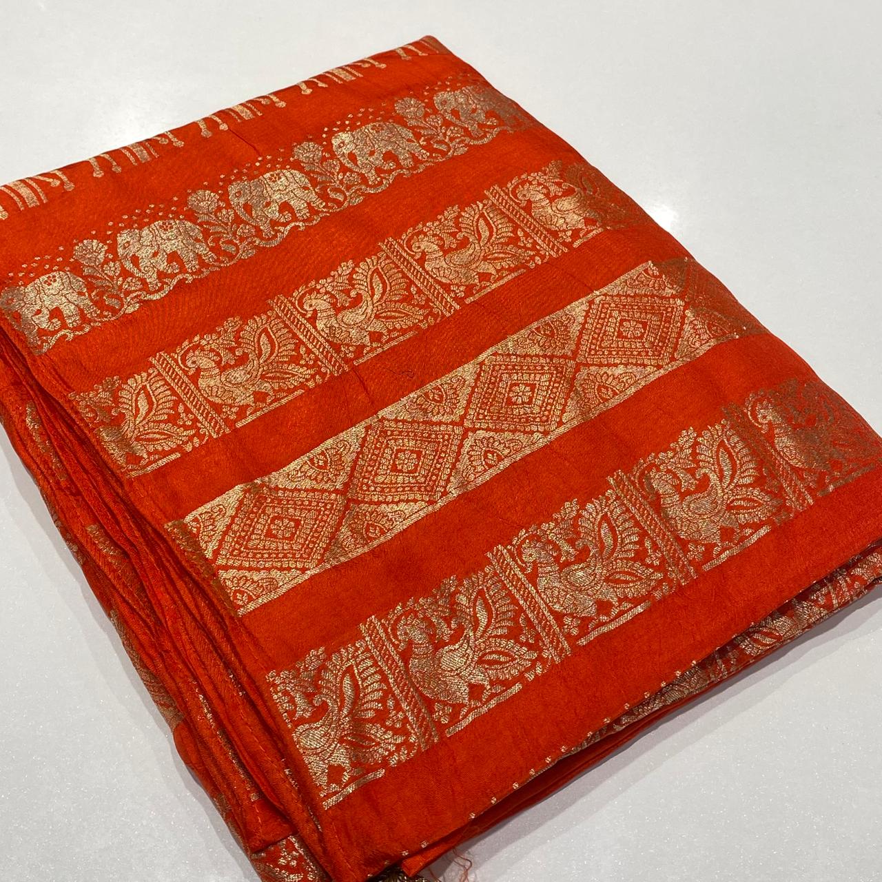 Banarasi Antique Zari Saree