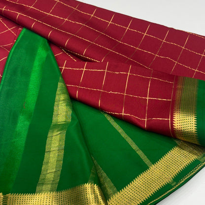 Pure Mysore Silk Saree