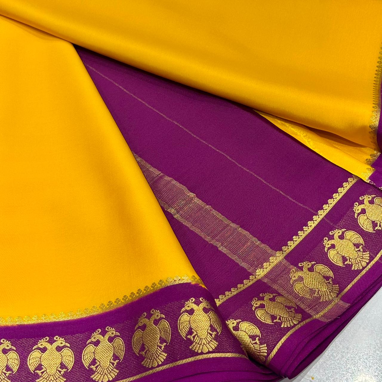 Pure Mysore Silk Saree