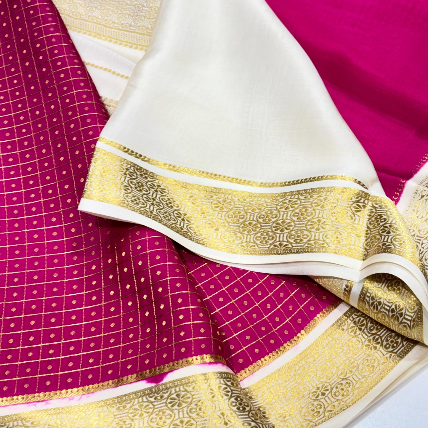 Pure Mysore Silk Saree