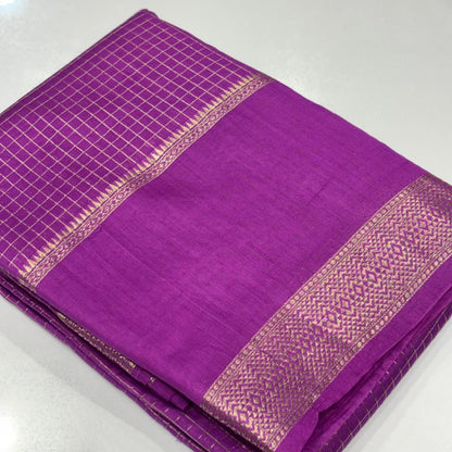 Chanderi Silk Cotton Saree