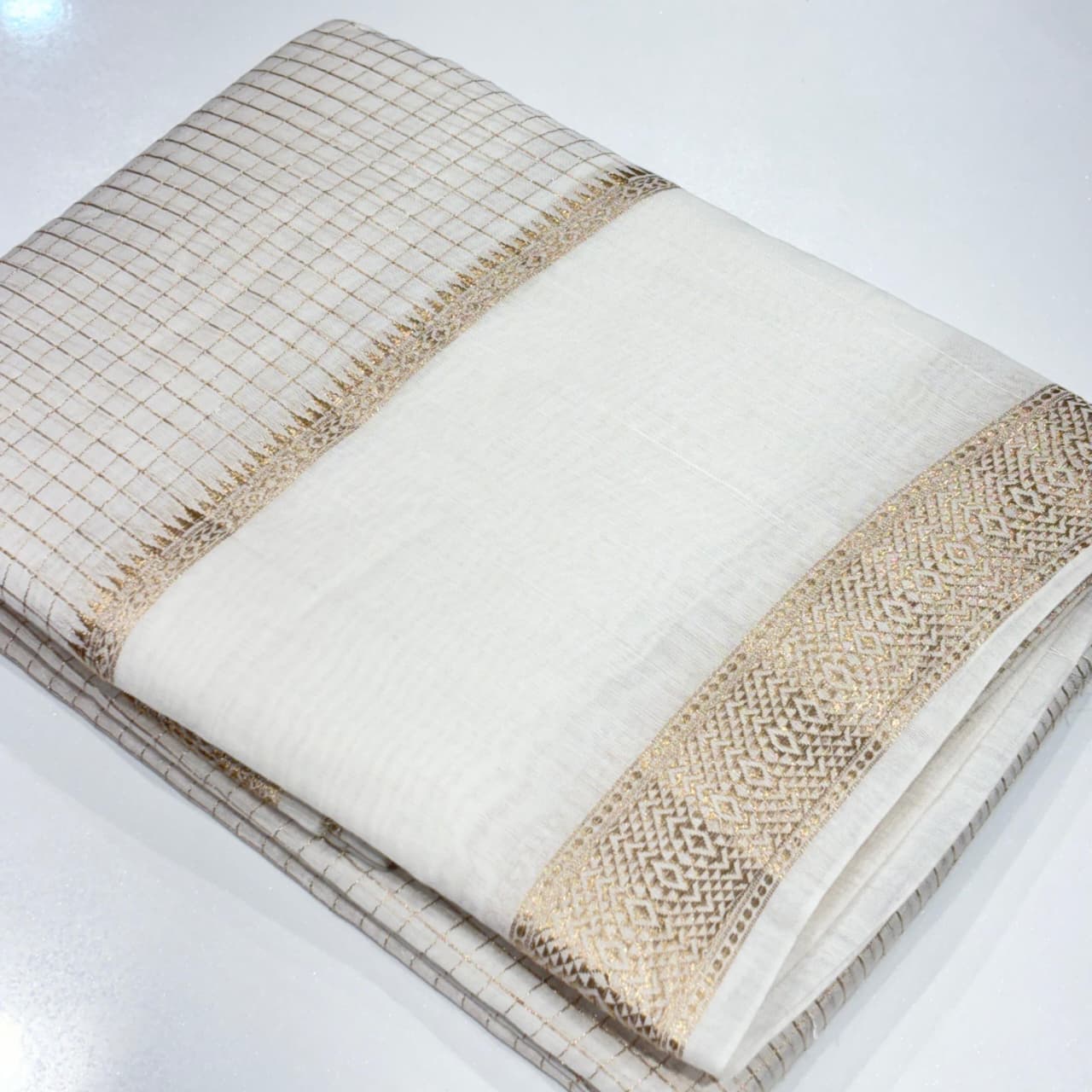 Chanderi Silk Cotton Saree