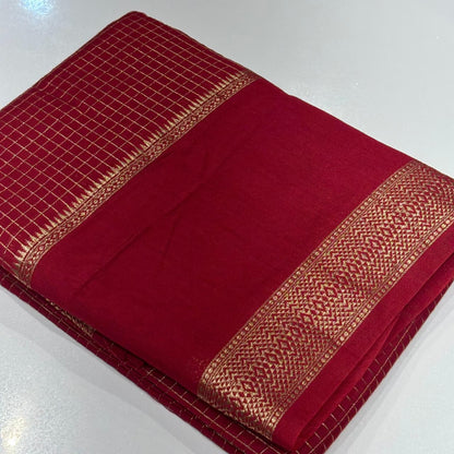 Chanderi Silk Cotton Saree