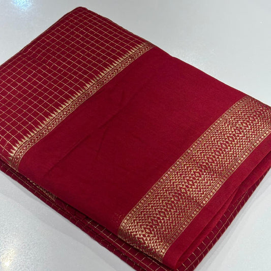 Chanderi Silk Cotton Saree