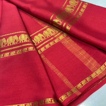 Pure Mysore Silk Saree